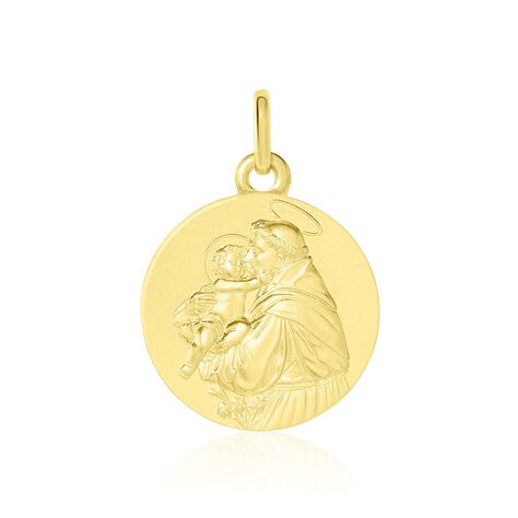 Medaille Or Jaune Saint Antoine De Padoue - Pendentifs Famille | Marc Orian