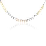 Collier Argent Tricolore Bop - Colliers fantaisie Femme | Marc Orian