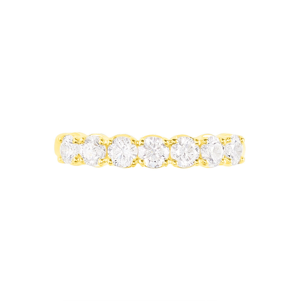 Alliance Eloise Or Jaune Diamant - Alliances avec pierres Femme | Marc Orian