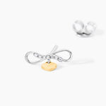 Boucles D'oreilles Puces Or Jaune Oxyde De Zirconium - Puces Femme | Marc Orian