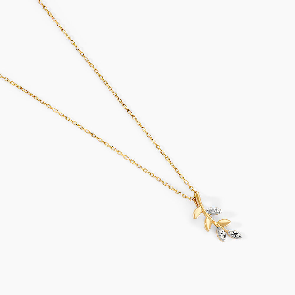 Collier Palmiro Or Jaune Diamant -  Femme | Marc Orian