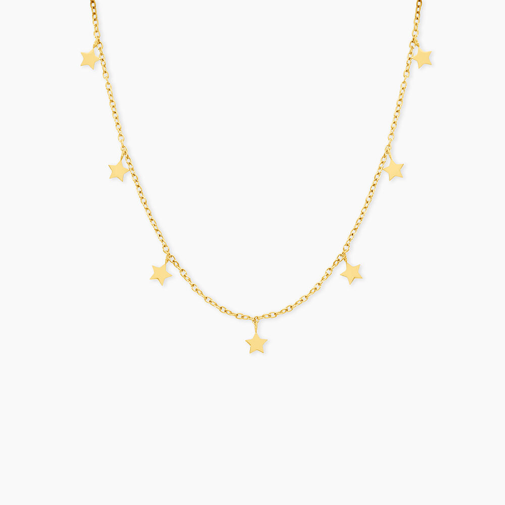 Collier Eva Acier Jaune - Colliers fantaisie Femme | Marc Orian