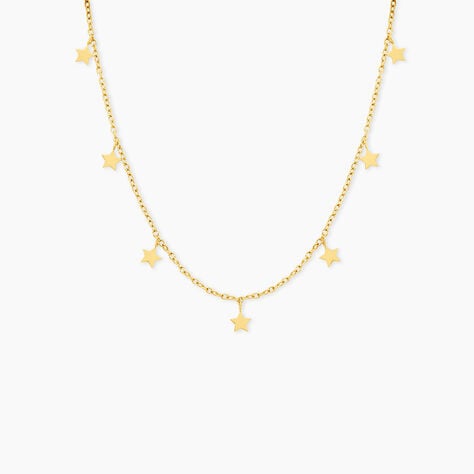 Collier Eva Acier Jaune - Colliers fantaisie Femme | Marc Orian