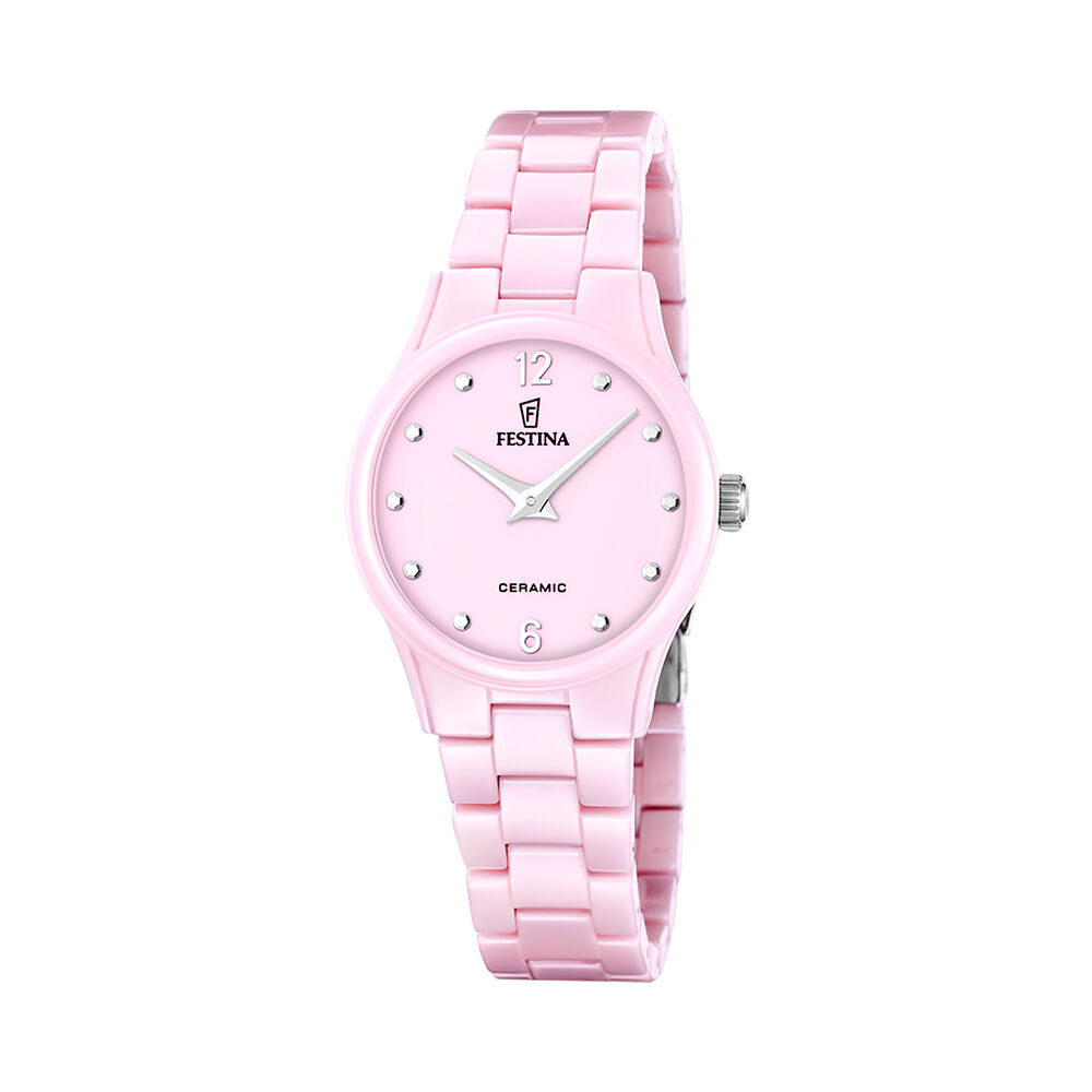 Montre Festina Ceramic 31 Rose - Montres &eacute;tanches Femme | Marc Orian