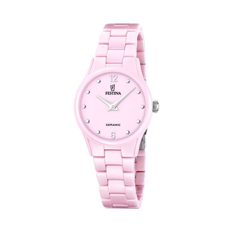Montre Festina Ceramic 31 Rose - Montres &eacute;tanches Femme | Marc Orian