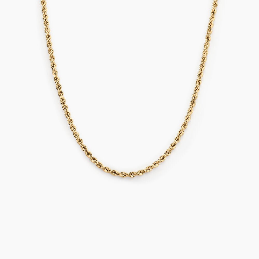 Collier Jerry Maille Corde Or Jaune - Chaines Femme | Marc Orian