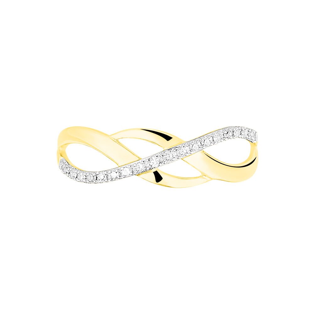 Bague Omnia Or Jaune Diamant - Bagues pierres précieuses Femme | Marc Orian