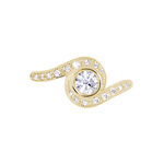 Bague Kampala Plaqu&eacute; Or Oxydes De Zirconium - Bijoux fantaisie Femme | Marc Orian