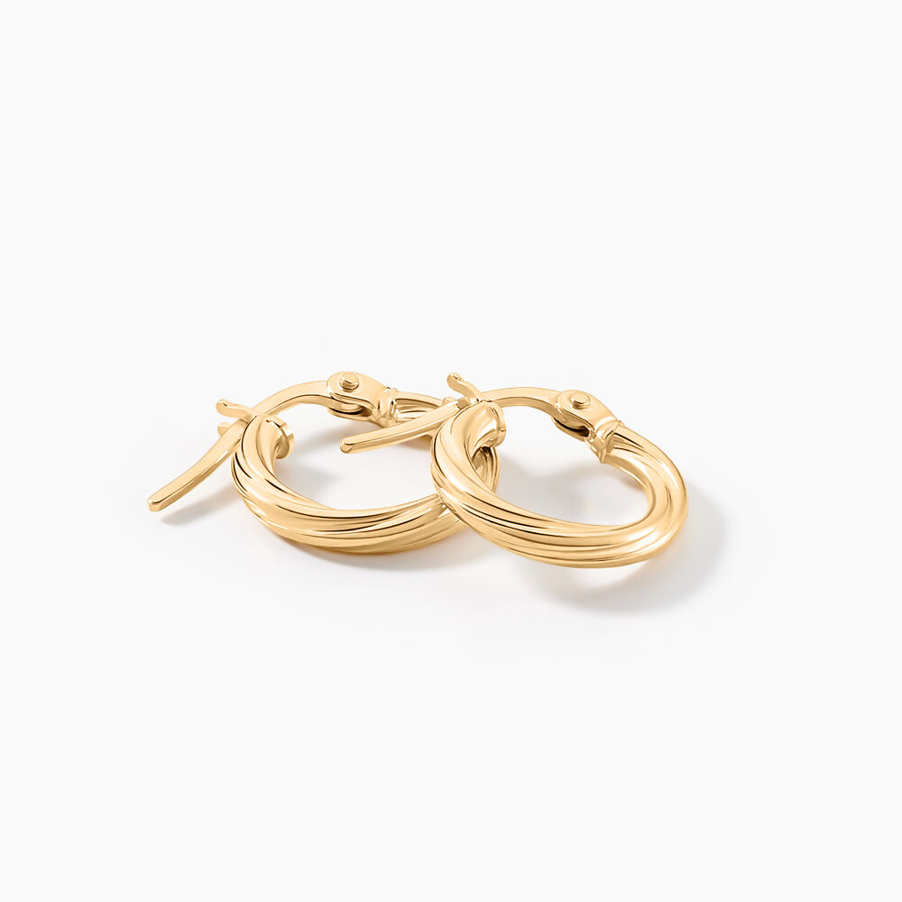 Créoles Youri Or Jaune - Créoles Femme | Marc Orian