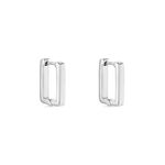 Cr&eacute;oles Keiko Argent Blanc - Cr&eacute;oles Femme | Marc Orian