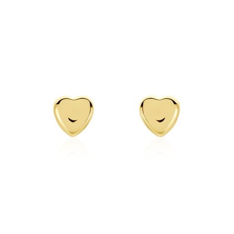 Boucles D'oreilles Puces Arisaema Or Jaune - Puces Enfant | Marc Orian