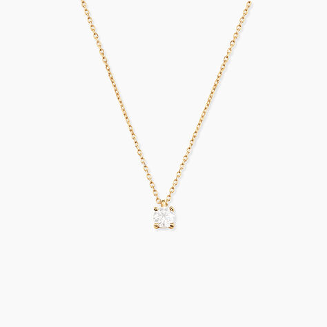 Collier Elfa Or Jaune Diamant - Colliers avec pierres Femme | Marc Orian