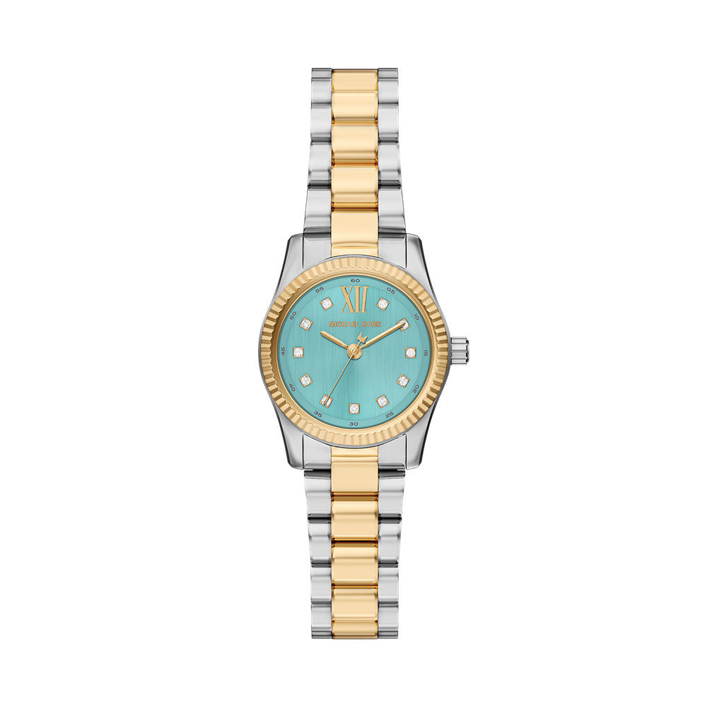 Montre Michael Kors Petite Lexington Turquoise - Montres &eacute;tanches Femme | Marc Orian