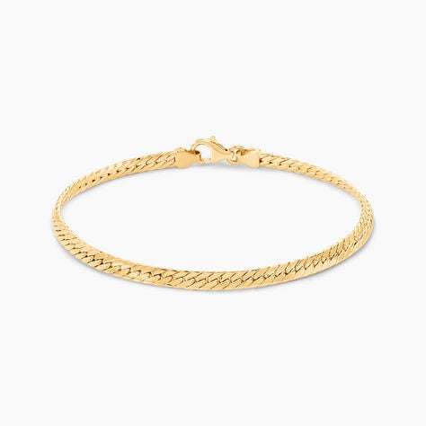 Bracelet Izel Maille Anglaise Or Jaune - Bracelets mailles Femme | Marc Orian