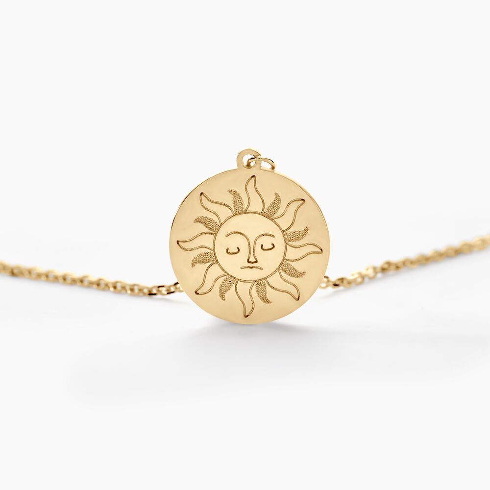 Collier Celestyna Or Jaune - Bijoux personnalis&eacute;s Femme | Marc Orian