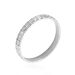 Alliance Roxie Demi Jonc Classique Or Blanc - Alliances duo Unisex | Marc Orian