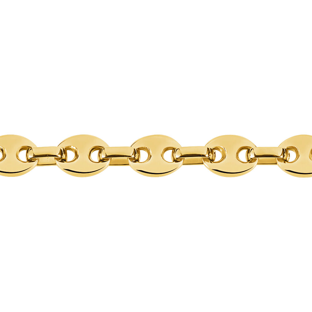 Bracelet Phebus Him Classique Acier Jaune - Bracelets cha&icirc;nes Homme | Marc Orian