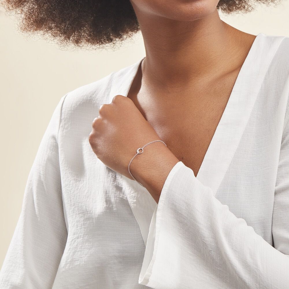 Bracelet Argent Vivence Oxydes De Zirconium - Bracelets fantaisie Femme | Marc Orian