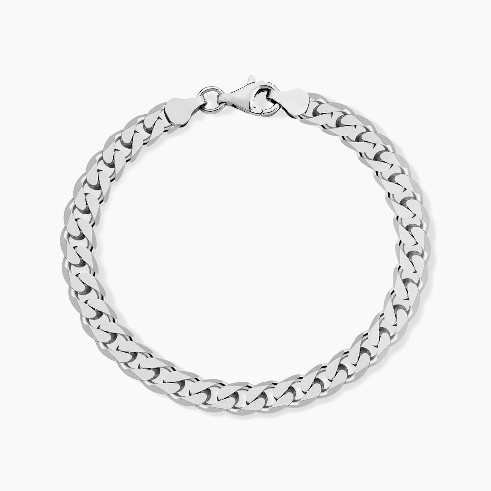 Bracelet Maille Argent Casper - Bracelets mailles Homme | Marc Orian