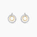 Boucles D'oreilles Puces Swane Or Jaune Oxyde De Zirconium - Puces Femme | Marc Orian