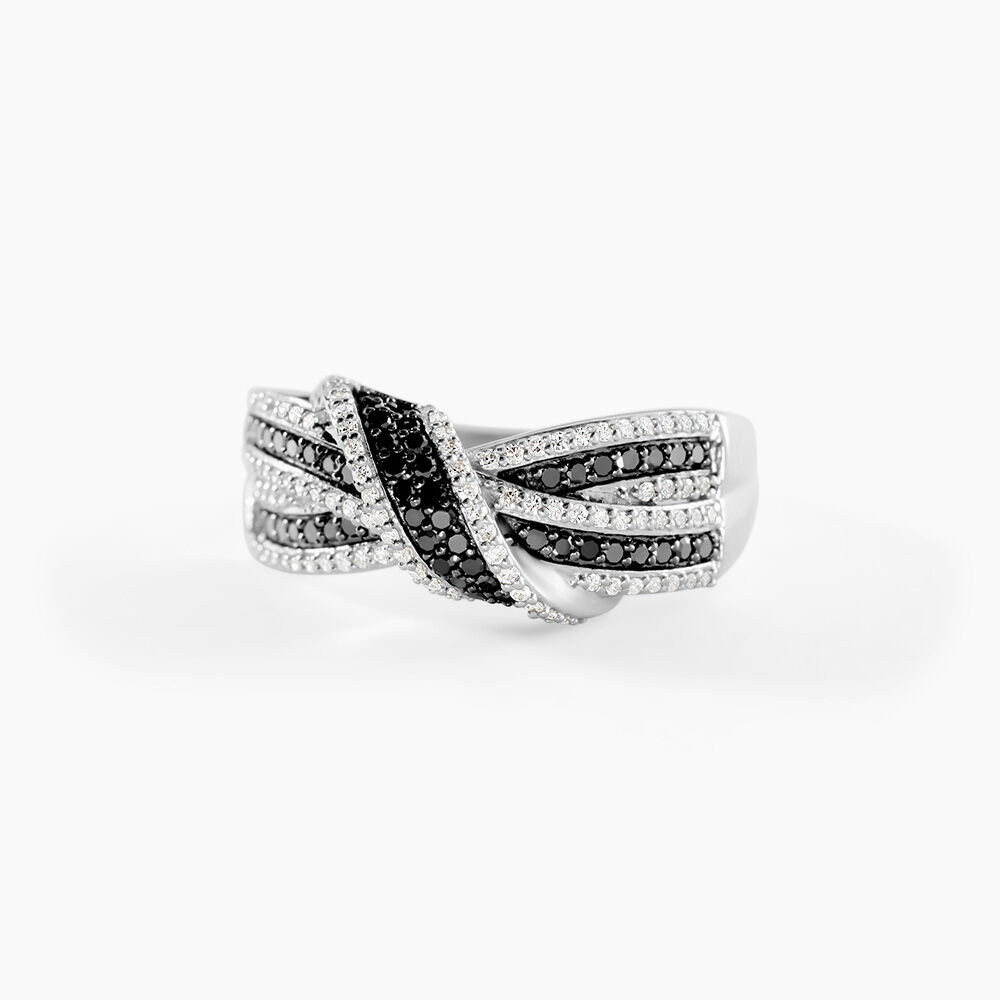 Bague Oaxaca Or Blanc Diamant - Parures de mariage Femme | Marc Orian