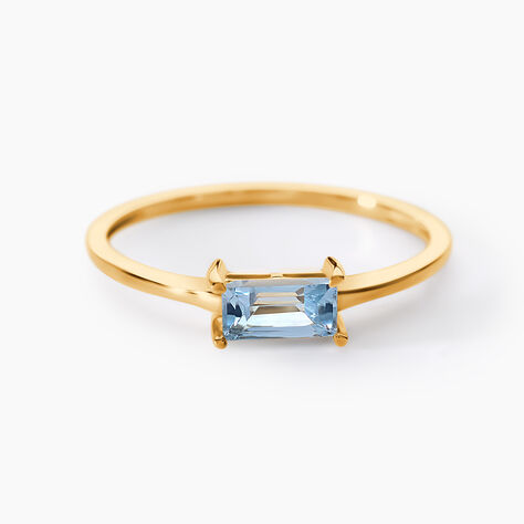 Bague Nottingham Or Jaune Topaze - Bagues pierres fines Femme | Marc Orian