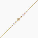 Bracelet Majestueuse Or Jaune Oxyde De Zirconium - Bracelets cha&icirc;nes Femme | Marc Orian