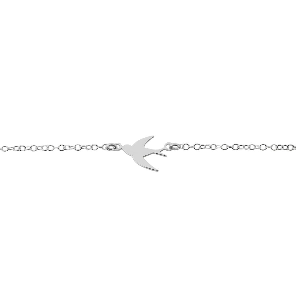 Bracelet Voline Argent Blanc - Bracelets chaînes Femme | Marc Orian