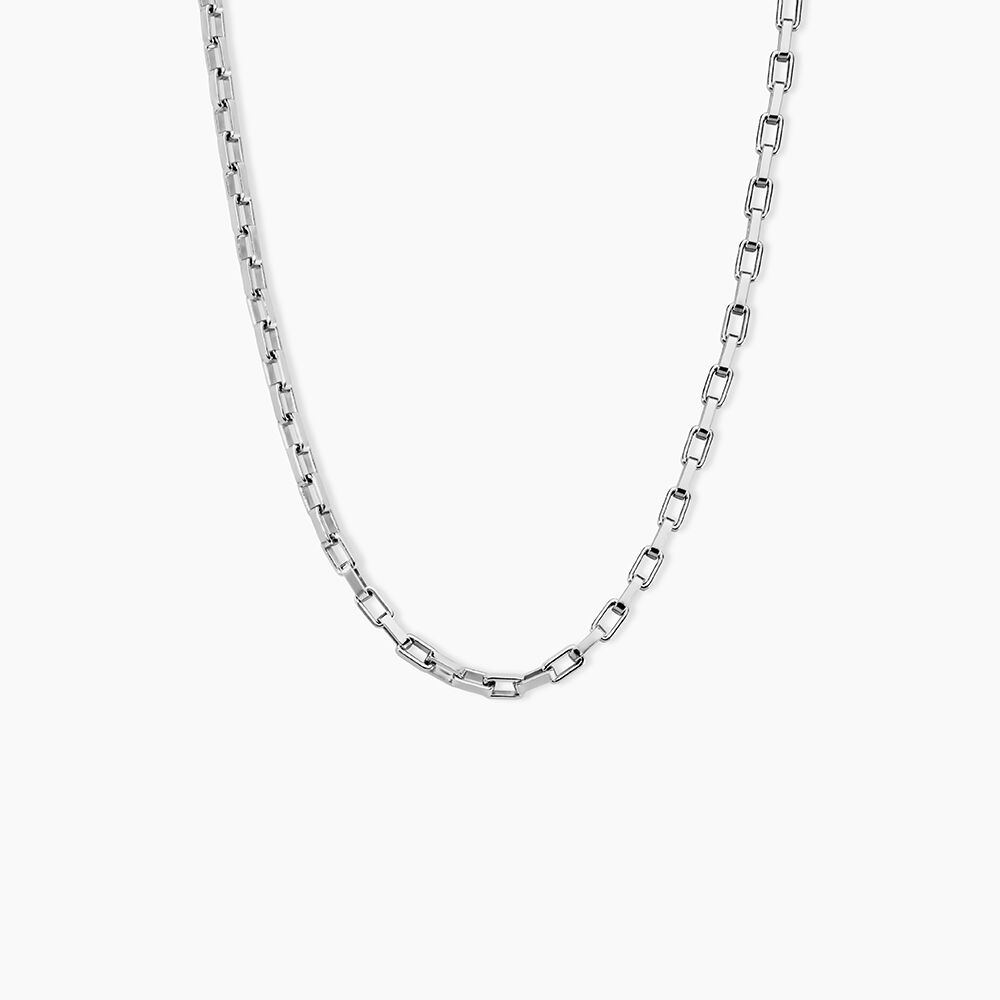 Collier Natan Argent Blanc - Chaines Homme | Marc Orian