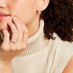 Boucles D'oreilles Puces Absa Argent Blanc Oxyde De Zirconium - Puces Femme | Marc Orian