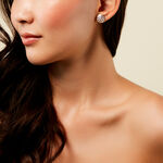 Boucles D'Oreilles Puces Adonijah Or Bicolore - Puces Femme | Marc Orian