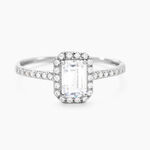Solitaire Gwenyth Or Blanc Oxyde De Zirconium - Solitaires Femme | Marc Orian