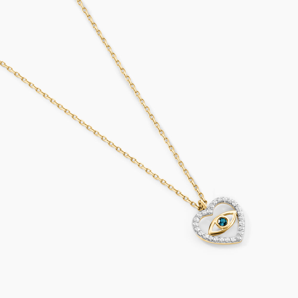 Collier Katriona Or Jaune Topaze Oxyde De Zirconium - Colliers avec pierres Femme | Marc Orian