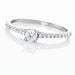 Bague Solitaire Or Blanc Nyala Diamants - Solitaires Femme | Marc Orian