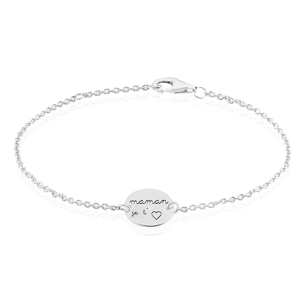 Bracelet Taissa Argent Blanc - Bracelets fantaisie Femme | Marc Orian