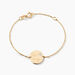 Bracelet Benedicte Message Or Jaune
