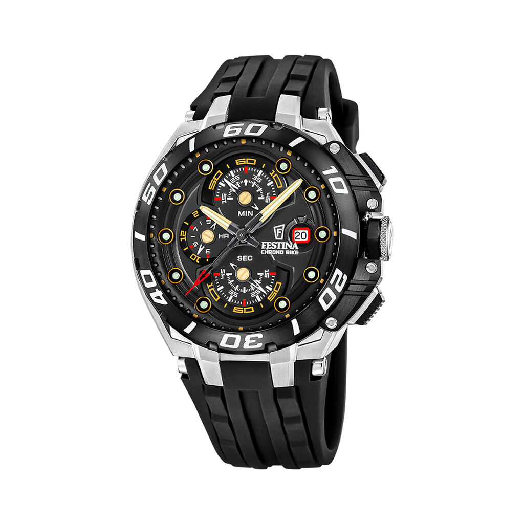 Montre Festina Chrono Bike 6 Noir - Montres &eacute;tanches Homme | Marc Orian