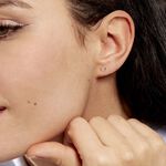 Boucles D'oreilles Puces Anne-maudae Coeurs Or Jaune - Puces Femme | Marc Orian