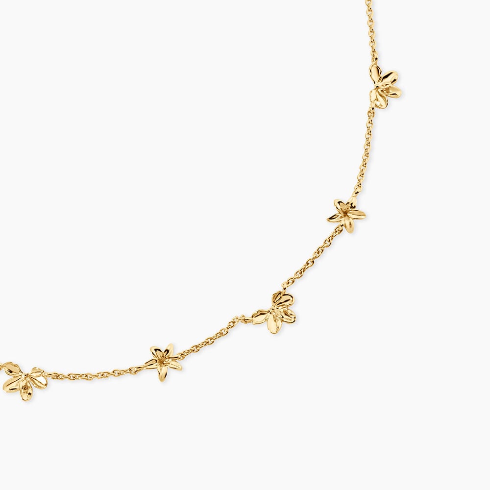 Collier Nine Argent Dor&eacute; A L'Or 750/1000 - Colliers ete Femme | Marc Orian