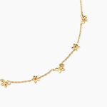 Collier Nine Argent Dor&eacute; A L'Or 750/1000 - Colliers ete Femme | Marc Orian