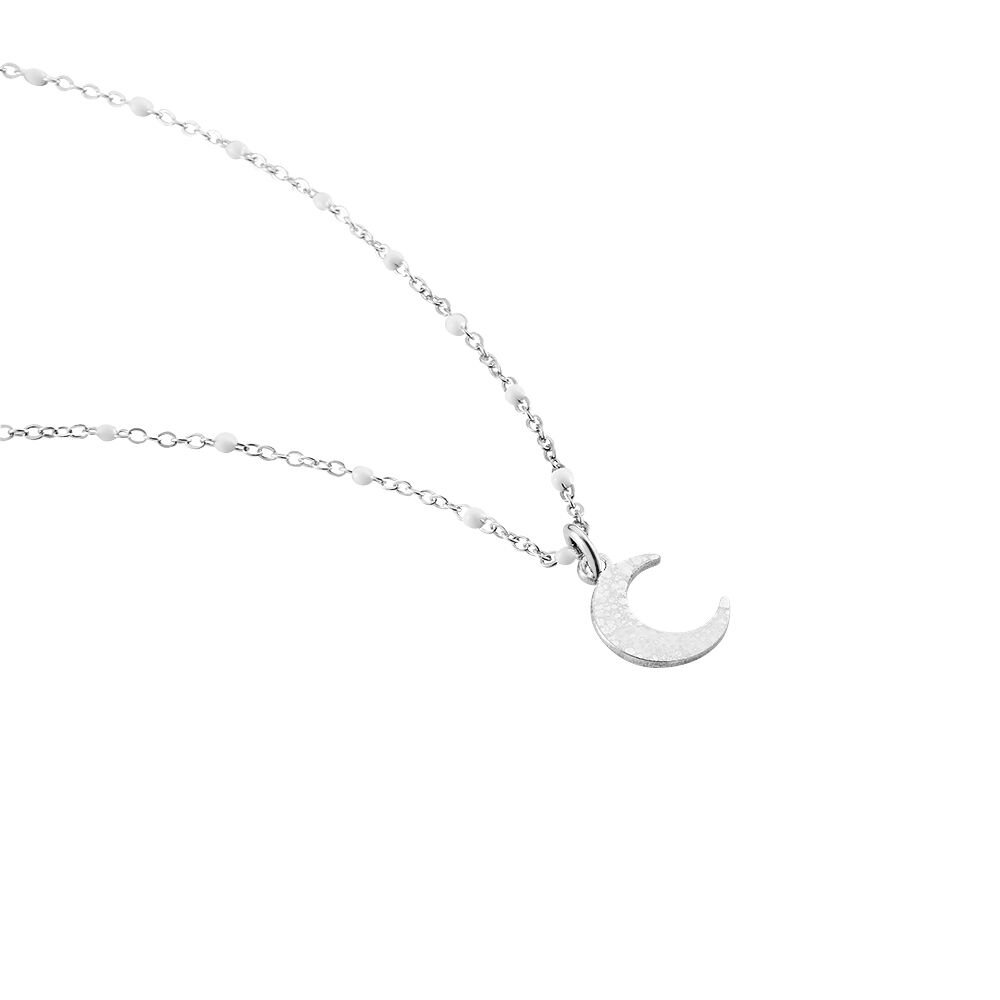 Collier Molly Argent Blanc - Colliers ras du cou Femme | Marc Orian
