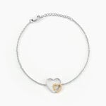 Bracelet Ticia Or Jaune Argent Blanc Oxyde De Zirconium - Bracelets cha&icirc;nes Femme | Marc Orian