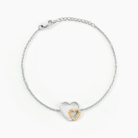 Bracelet Ticia Or Jaune Oxyde De Zirconium - Fête des mères Femme | Marc Orian