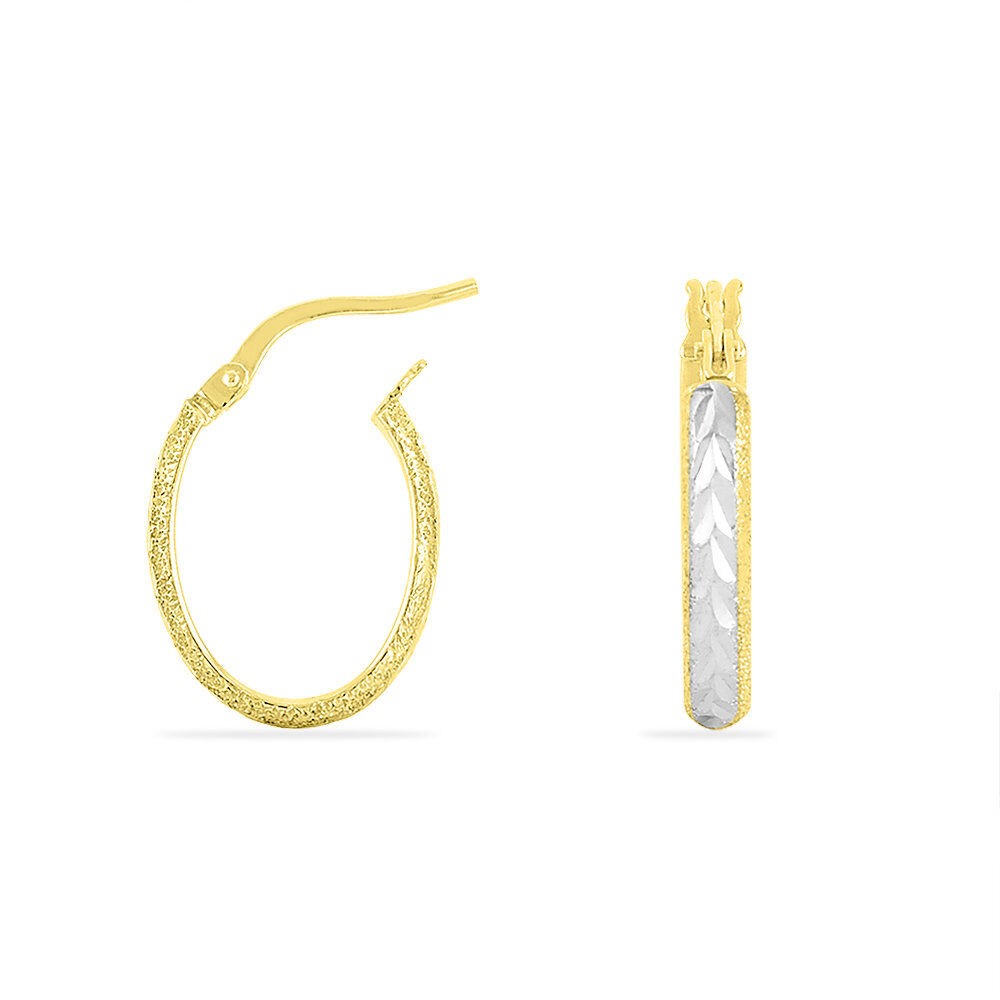 Créoles Sterala Or Jaune Strass - Créoles Femme | Marc Orian