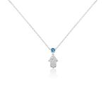 Collier Fidelma Argent Blanc Spinelle Oxyde De Zirconium - Colliers avec pierres Femme | Marc Orian
