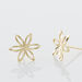 Boucles D'oreilles Puces Philine Fleur Or Jaune - Puces Femme | Marc Orian