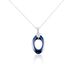Collier Peer Argent Blanc Oxyde De Zirconium - Colliers avec pierres Femme | Marc Orian