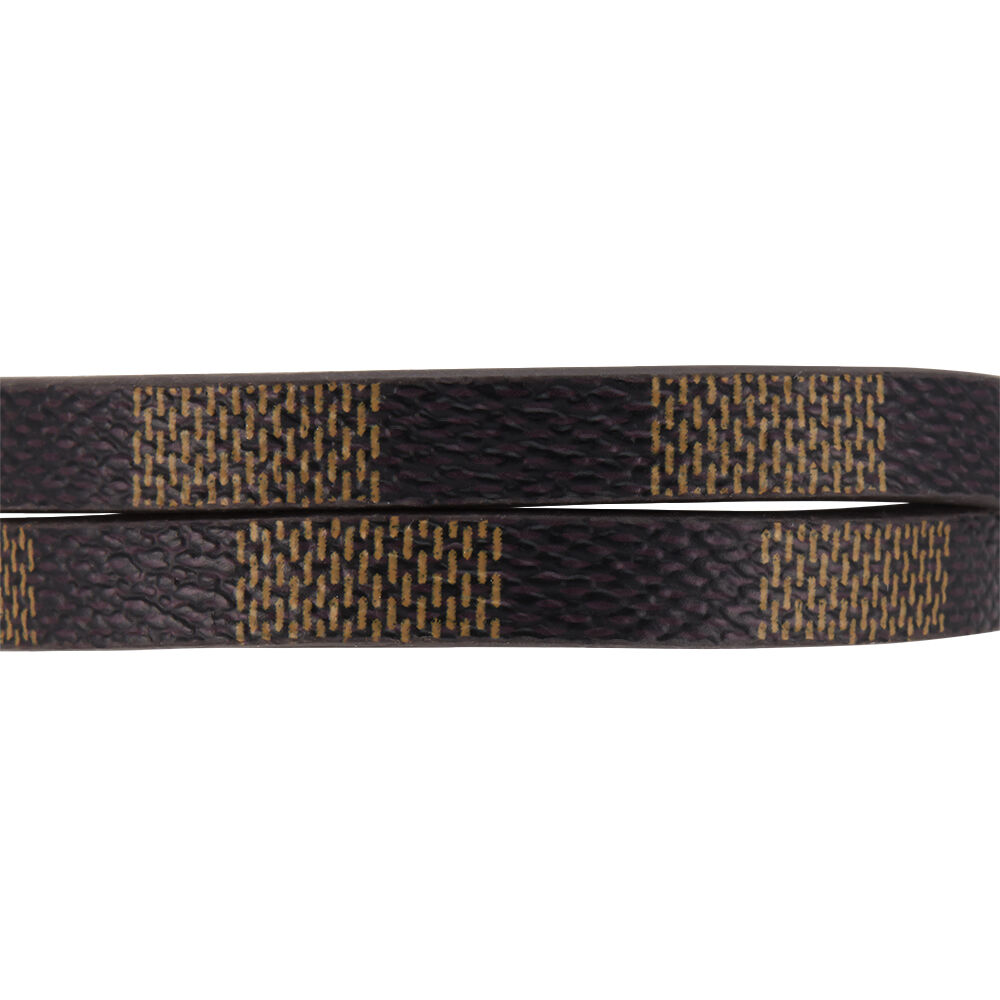 Bracelet Jourdan Chicago Cuir Noir Et Marron - Bracelets cuir Homme | Marc Orian