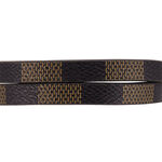 Bracelet Jourdan Chicago Cuir Noir Et Marron - Bracelets cuir Homme | Marc Orian