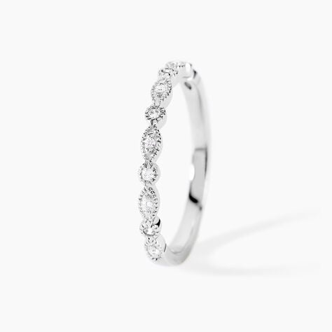 Bague Astrea Argent Blanc Oxyde De Zirconium - Bijoux fantaisie Femme | Marc Orian